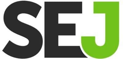 Search Engine Journal's (SEJ) Logo.